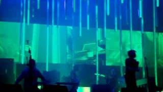 Radiohead The Gloaming Softly Open Our Mouths In The Cold concert in Poznan 25/8/09
