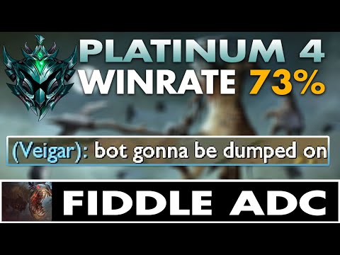 "bot gonna be dumped on" (he doesn't know about fiddle adc😂)