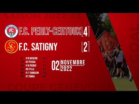 F.C. Perly-Certoux 1 - F.C. Satigny 1 (coupe genevoise) [02.11.2022]
