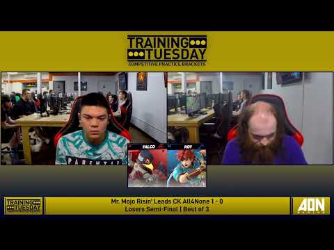 Mr  Mojo Risin' Falco vs All4None Roy Training Tuesday #073 Losers Semi Final