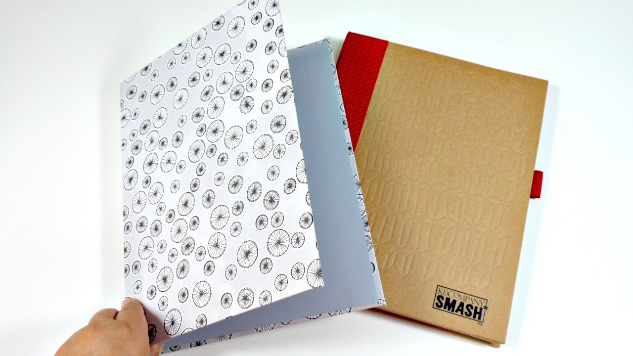 Cómo hacer tu propio SMASH BOOK casero desde CERO #1 - Forrando las tapas