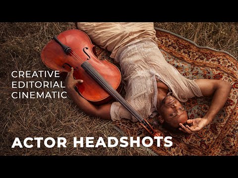 Posing Men | Natural Light Photo Shoot with Male Model | Creative Acting Headshots
