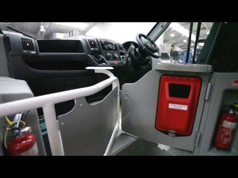 On Board Bluebird Vehicles' Orion Plus