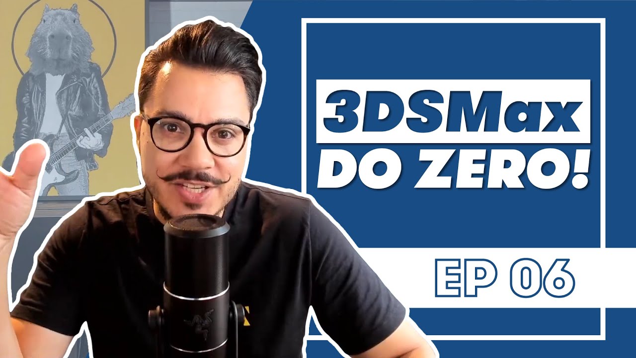 3DSMAX DO ZERO | EP06 | MENU CRIAR