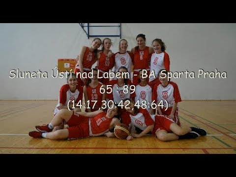 2019 0413 U15 Extraliga _ Sluneta Ústí nad Labem - BA Sparta Praha