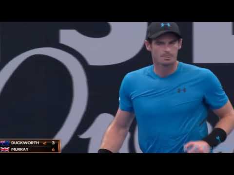 Andy Murray vs James Duckworth(Highlights)