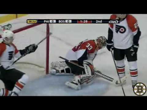 Flyers-Bruins 3-1 Game Highlights 12/14/2009