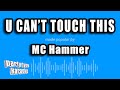 MC Hammer U Can T Touch This Karaoke Version