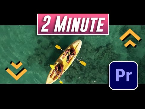 Premiere Pro : Black Bars Opening Transition Tutorial