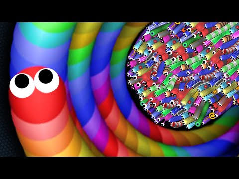 Slither.io A.I. 100,000+ Score Epic Slitherio Gameplay