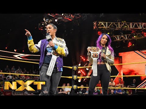 Sasha Banks & Bayley Return To NXT; Once Again State They Will Defend Tag Titles On Any Brand