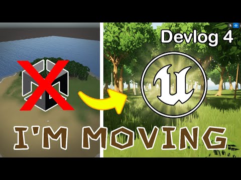 MOVING my indie game from UNITY to UNREAL ENGINE! | Firerock Devlog 4