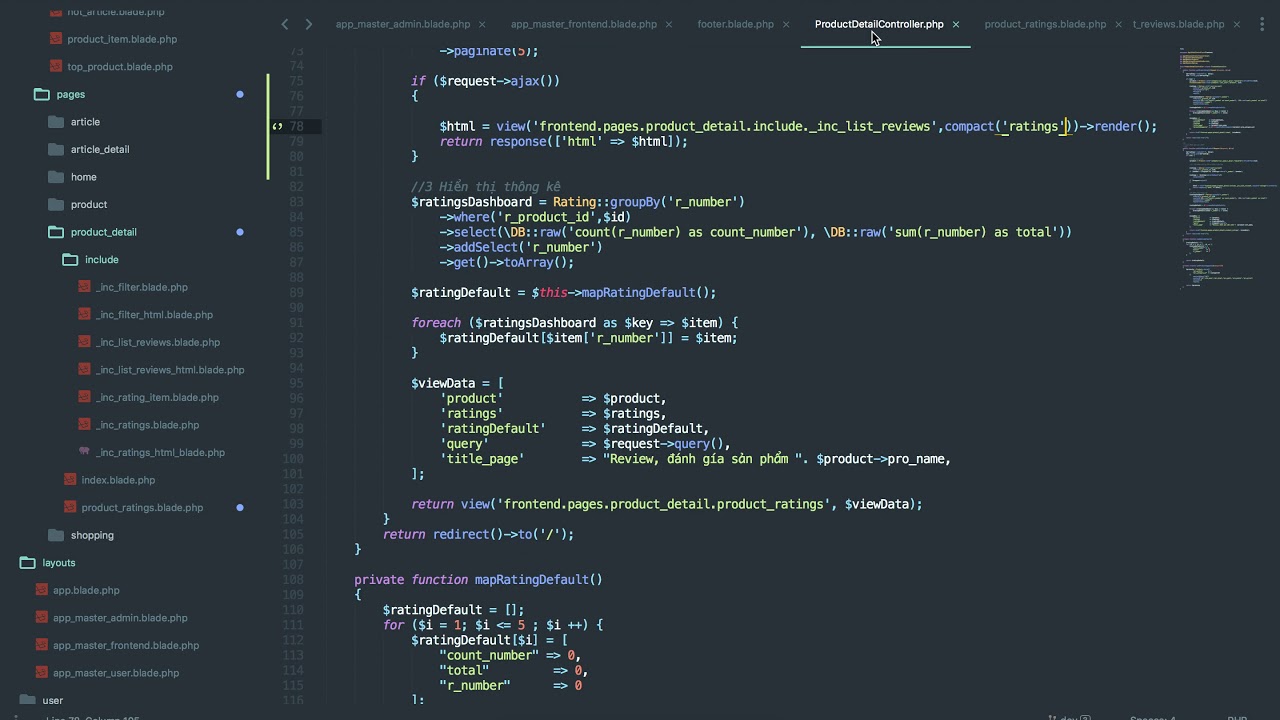 [Seri] - Website đồng hồ - Phân trang ajax phần đánh giá - P3