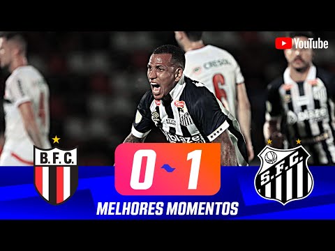 BOTAFOGO 0 X 1 SANTOS | MELHORES MOMENTOS | PRIMEIRA RODADA | PAULISTÃO 2024