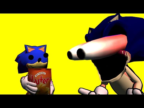 Don't eat loudly, Sunky (funny gmod animation , sonic exe)