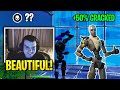 Mongraal CRACKED After Using Back DUMMY Skin in Solo Arena! (Fortnite)