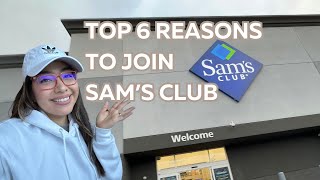 Top 6 Reasons to Join Sam's Club | 2024 | Become a member!