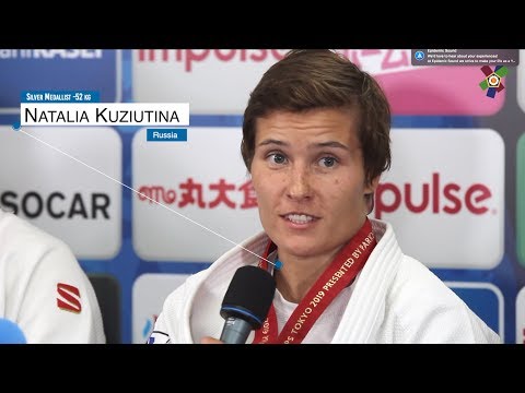 Judo World Championships Tokyo 2019 - Interview with Natalia Kuziutina (RUS)