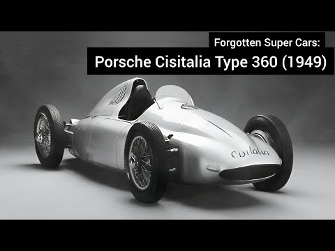 Thumbnail for Porsche Cisitalia Type 360 (1949) | Iconic Automotive by Cisitalia