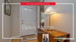 Open House! 101 LIONS HEAD BOULEVARD BRICK NJ.