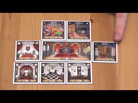 Őrült Lajos király két kastélya között társasjáték - d3meeples