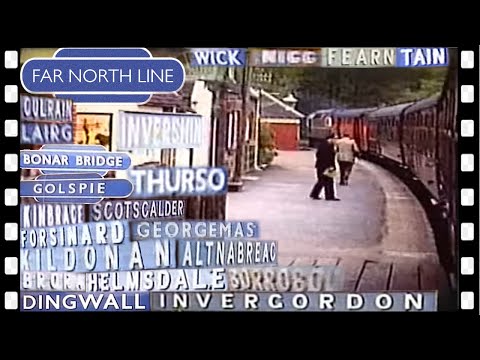 FAR NORTH LINE Highlands train ride to Wick & Thurso 1964