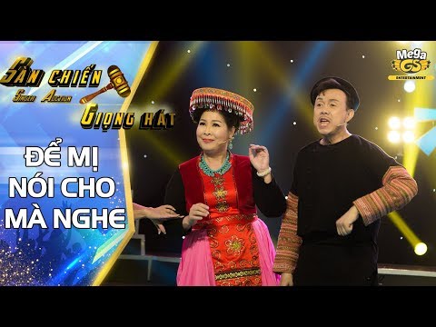 ĐỂ MỊ NÓI CHO MÀ NGHE - Hồng Vân, Hồng Đào, Chí Tài quá xuất sắc | Sàn Chiến Giọng Hát Tập 10