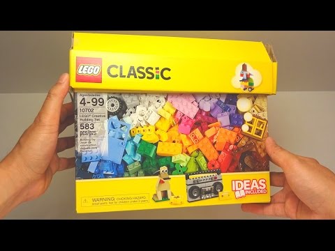 Vidéo LEGO Classic 10702 : Set de constructions créatives LEGO