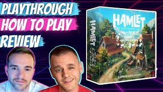 Hamlet Review & Playthrough | Just another tile placement board game?