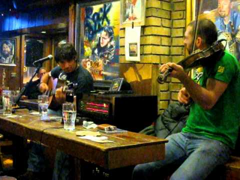 Danny Moran & Andy Leighton at Gogarty's - Dublin - December 2009