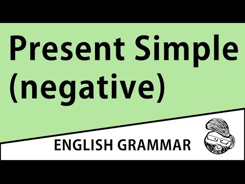Elementary - Present Simple (negative)