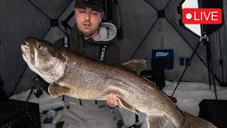 Hunting MONSTER Fish on a Remote Lake (LIVE 🔴)