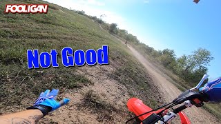 Found New Riding Friends | Wrecked my CRF110 (Ouch!)
