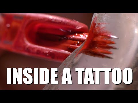 Tattoo on Transparent "Skin" at 20,000fps – The Slow Mo Guys