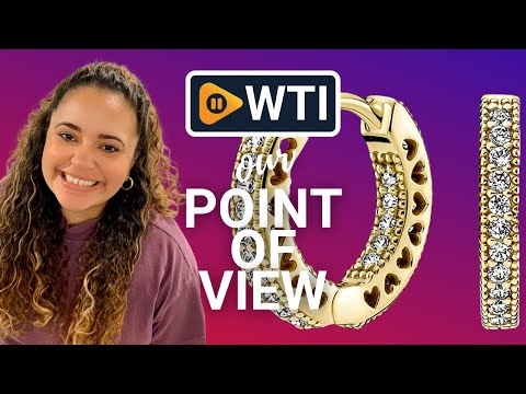 Pandora Jewelry Pave Heart Earrings - WTI product video review