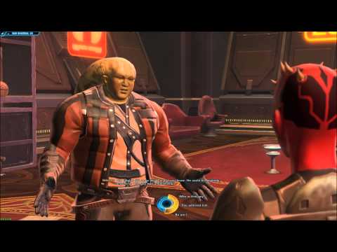SWTOR BH Merc LS Nar Shaddaa Class Quest - The Enemy of My Enemy
