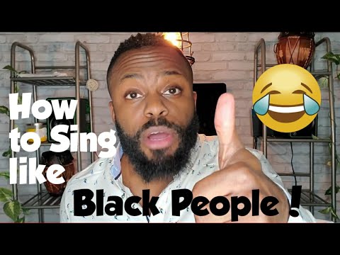 How to Sing like BLACK PEOPLE!  Sing with an authentic R&B accent.  SINGING HACK!