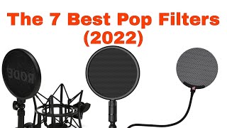 Video thumbnail for 7 Best Pop Filters For Condenser Microphone (2022) by Sound Box Tool