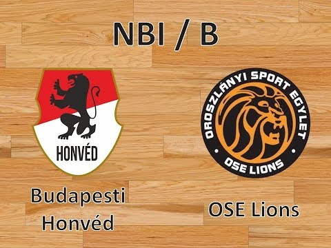 NBI/B: Budapesti Honvéd SE - OSE Lions