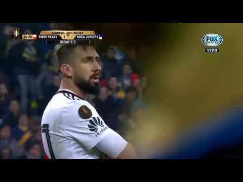 Gol de Pratto a Boca -Boca vs River final copa libertadores 2018