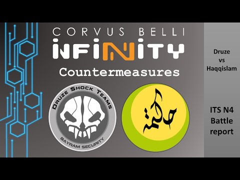 Infinity ITS 13 N4 Battle Report - Countermeasures: Druze V Haqqislam