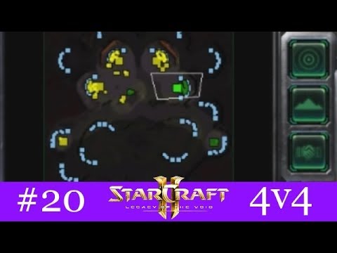 Die Hiddenbase-Strategie - Starcraft 2: Legacy of the Void 4v4 #20 [Deutsch | German]