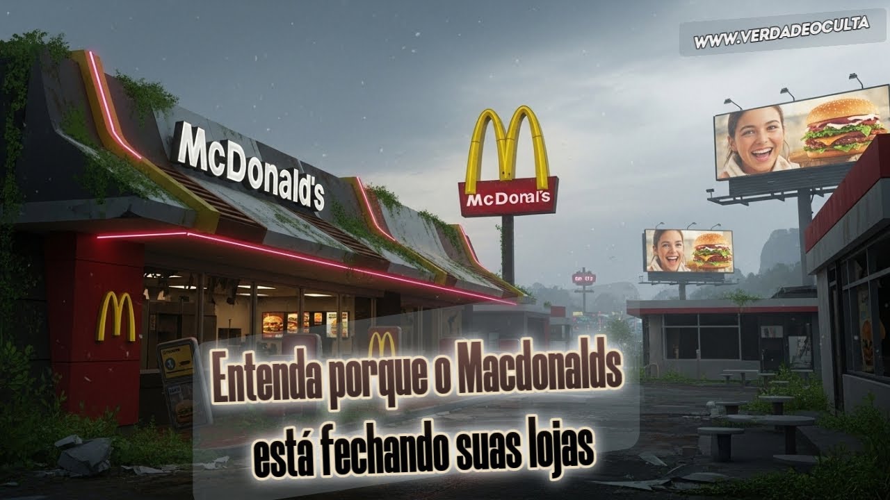 Entenda porque o Macdonalds está fechando suas lojas