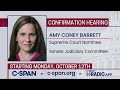 Confirmation hearing for Supreme Court n