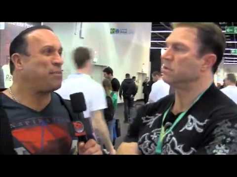 IFBB Pro Gary Strydom at FIBO!