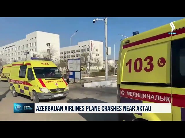 Azerbaycan yolcu uçağı Aktau yakınlarında düştü