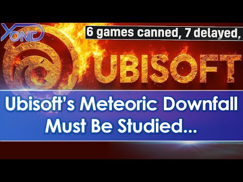 Ubisoft Stock Plummets To Record Lows, 6 More Games Cancelled, 7 Delayed, 2 Studios Shut Down...