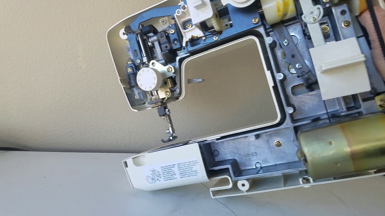 Sewing Machine Stuck in Reverse.