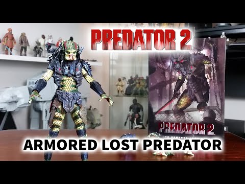 NECA Predator 2 Ultimate Armored Lost Predator unboxing
