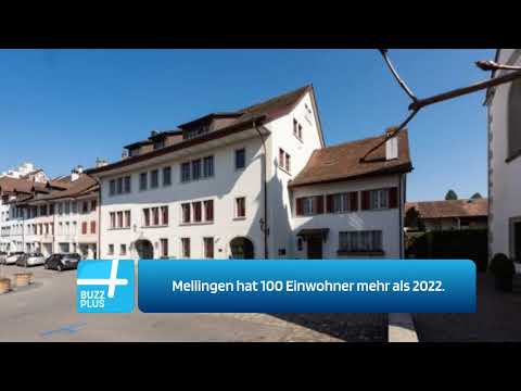 Mellingen hat 100 Einwohner mehr als 2022.